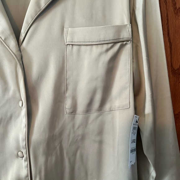 NWT International Concepts 2 Piece Pajama Set Womens Size L Safari - Picture 7 of 16